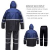 Rain Suits, High Visibility Reflective Safety Jacket, Lightweight Rain Gear,