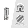 uxcell 10Pcs M6 x 16mm Slotted Cylindrical Pin 304 Stainless
