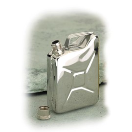 Relags Hip Flask Silver Jerry Can – 180 ml