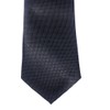 Needs & Wants® Clip On Tie Black Polyester Thinly Self