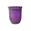 ACK PURPLE RUFFLE UTENSIL HOLDER 86039