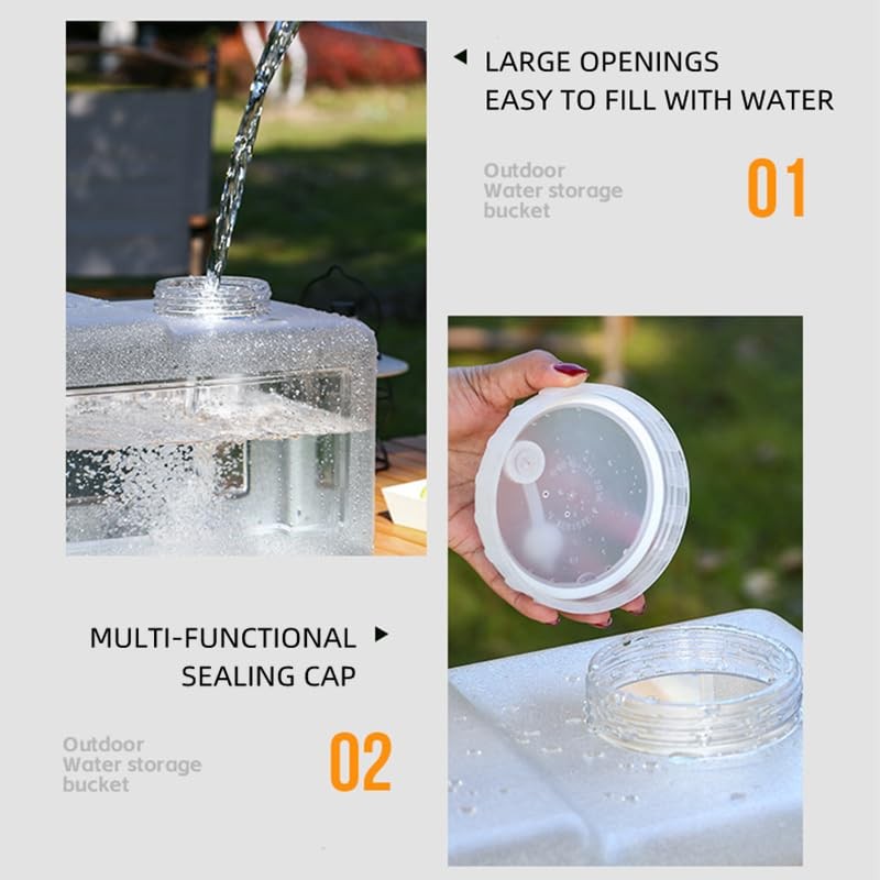 ZUMVIVIN Water Canister with Tap 5 L | Water Tank