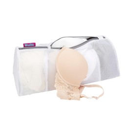 Woolite New and Improved Sanitzed Treated - Zippered 4 Pocket Mesh Hoisery Bag - Only Buy from Space with Taste
