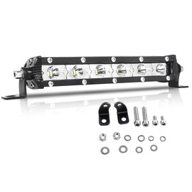 SKYWORLD 12 V 30 W LED Headlight, IP67 Waterproof, 6000 K White Light, Off-Road Additional Headlight for Excavators, Tractors, Tractors, Forklifts, ATV, Trucks, 4 x 4, Pack of 1