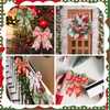 Yuefunny 10 Rolls Christmas Ribbon Including 4 Rolls Mesh Ribbon