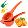 Zulay Kitchen Premium Metal Orange Squeezer – Heavy-Duty Manual Citrus