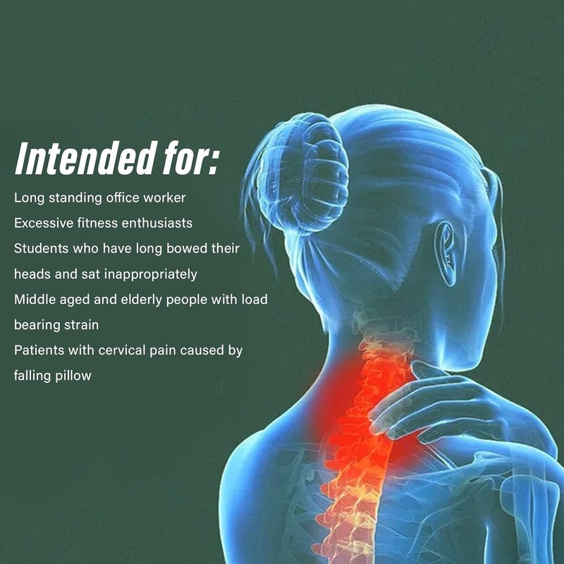 Tyenaza Collarin, Soporte para el Cuello Corrector de Postura Gris