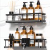 YASONIC Shower Shelf No Drilling Bathroom Organiser, Shower Shelf No