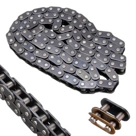 Bicycle Chain Hub Gears, Pocket Bike Chain, 920 mm T8F Chain Belt with Buckle Link Inside and Outside 116 for 43CC 47CC 49CC Mini Dirt ATV Quad Mini Moto, 116 Links Chain Drive Accessories
