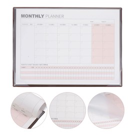 MAGICLULU Calendario De Escritorio En Planificador Mensual Libreta De Planificación Sin Fecha Calendario De Gestión Del Para La Oficina En Casa Organizando Tareas De