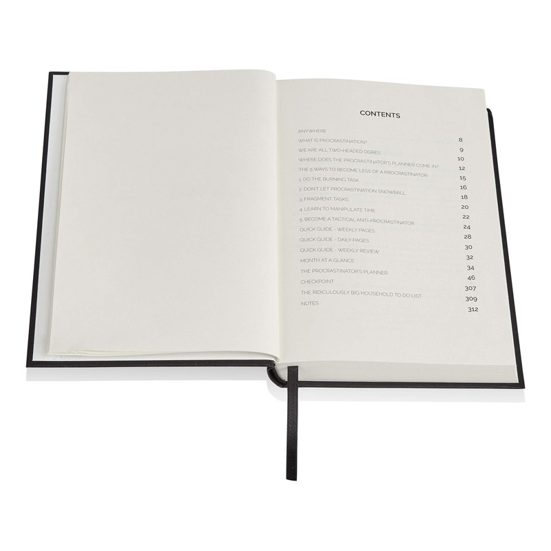 The Procrastinators Planner - Daily/Weekly Organiser Designed to Increase Productivity