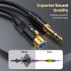 XLR to 6.35mm Cable Female to Male Gold Plated XLR