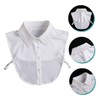 Artibetter Detachable White Fake Collar for Women Shirt Collar Accessory