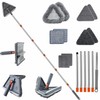 ShinyDew Wall Cleaner Mop with 98" Long Handle & Washable