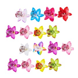 Ipetboom 30pcs Bohemian Flower Hair Clips for Women Lightweight Durable Hair Barrettes Set Easy to Wear for Parties Cosplay and Special Occasions Random Color