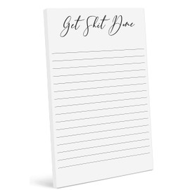 Inkdotpot Daily Planner List Pad Notepads Memo Pad, Undated To-Do List Tear Off pad - 4.5 x 7.5 Inches (50 Sheets) Organizer- Scheduler- Organize Tasks- Lists
