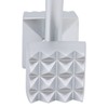 Meat Tenderizer Dual Sided Zinc Alloy Ergonomic Rubber Handle Balanced