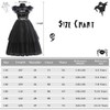 GMEDJVE Black Princess costume Girls dress for Kids Black Outfit