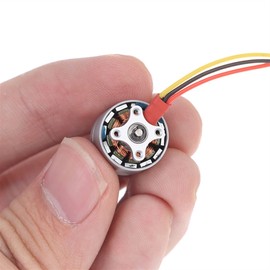 Gfpql WYanHua-Eléctrico Mini RC Quadcopter Drone Motor, Micro 1104 HM Motor sin escobillas, 1-2S 4300KV, Motor sin escobillas para DIY Mini FPV Máquina de travesía Interior Mini Precisión