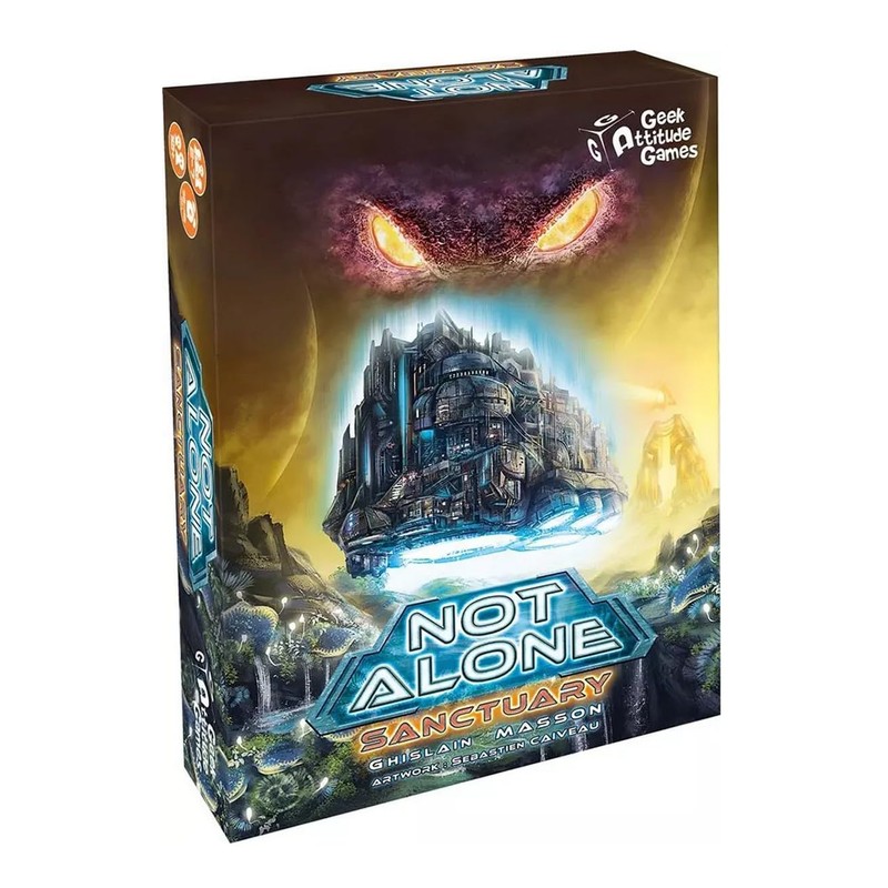 Set Not Alone Base Game + Expansion Sanctuary French Version