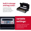 Nesco Deluxe Food VS-12 Vacuum Sealer, 130 Watts, Kit Bags