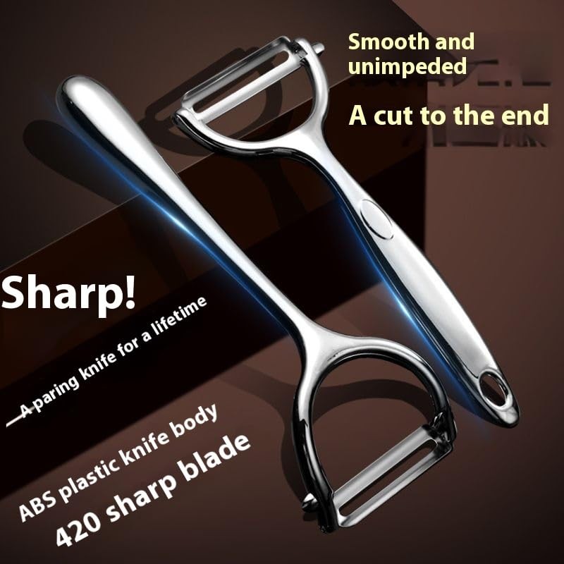 Kartoffelschäler Y-förmiger Gemüseschäler, Premium Kitchen Ultra Sharp Fruit Peeler, Imitationszinklegierungsschäler