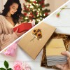 24 Pack A7Kraft Cover Notebooks Thick Blank Pages Softcover Mini