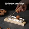 Cascanueces Mecánico de Escritorio, Herramienta para Romper Nueces, Abridor de