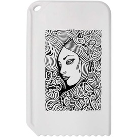 Azeeda 'Untamed Hair' Plastic Ice Scraper (IC00032989)