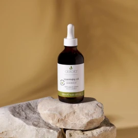 Derora Rosemary Oil for Hair & Skin | Essential Oil | 100% Pure, Undiluted | Rosemary Oil for Hair, Damaged Hair, Hair Loss, Dry Skin, Face, Scalp (120ml)