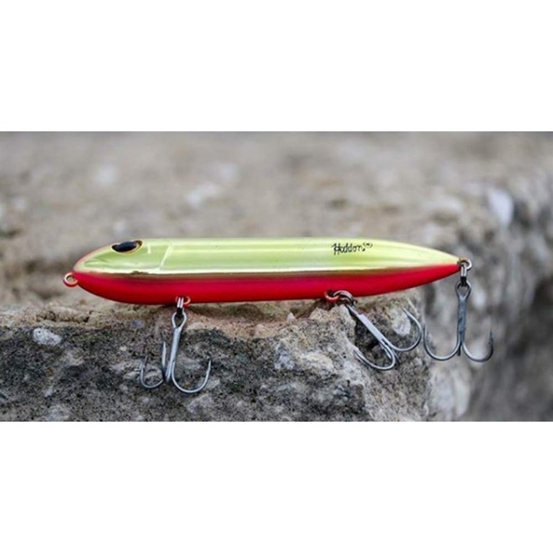 Heddon Lures X925603 Super Spook Fishing Lures, Clear, 5", 7/8
