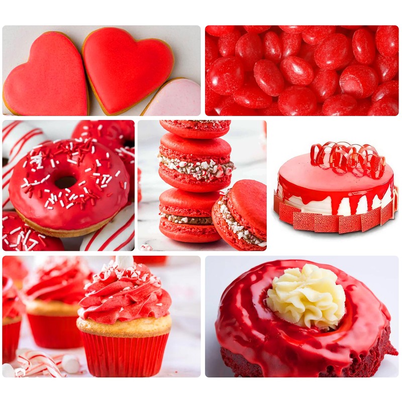 food coloring Oil based Xmas Red, 55g