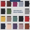 VON HEESEN Slim Wallet with RFID Protection - Mini Wallet