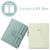 FALAN MULE Women's Small Leather RFID Protection Credit Card Holder