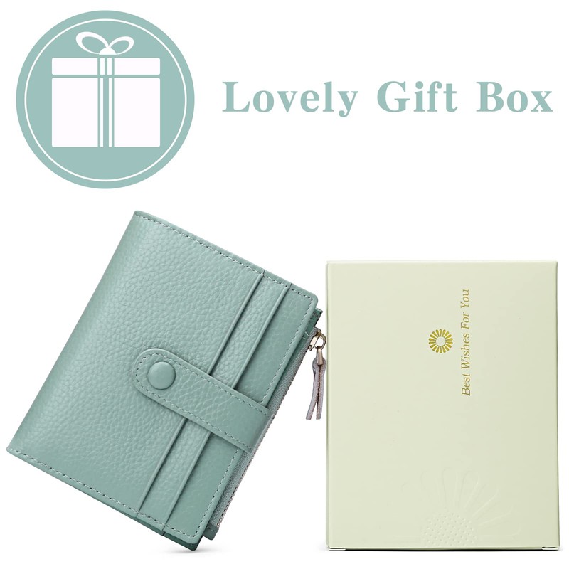 FALAN MULE Women's Small Leather RFID Protection Credit Card Holder