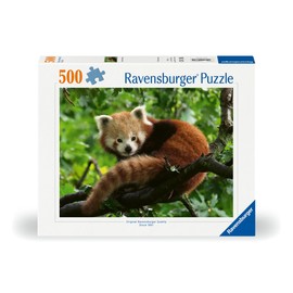 Ravensburger Puzzle 12000369 - Cute Red Panda - 500 Pieces Puzzle for Adults and Children from 12 Years, Animal Puzzle