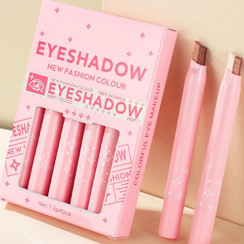 Double Colors Eyeshadow Stick | Cosmetics Eye Brightener - Waterproof