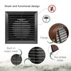 Vent Systems 100mm Outdoor Vent Cover - Bathroom Exhaust Vent