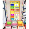 Auchq Math Number of The Day Pocket Chart， Small Math