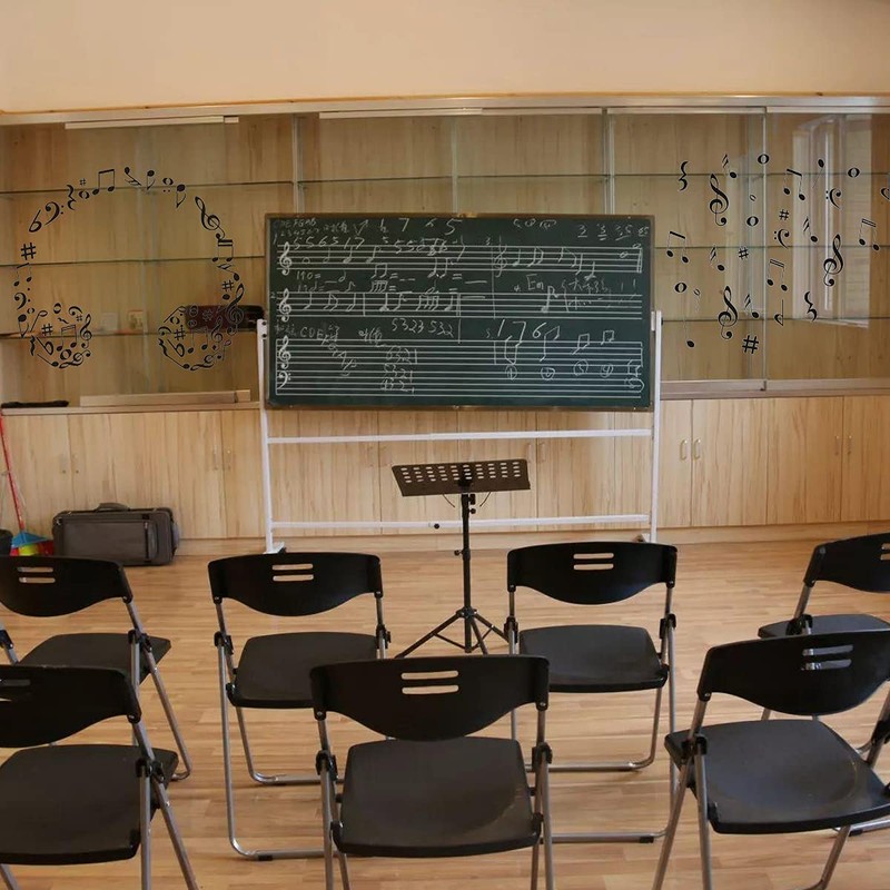 Musical Note Wall Decals Music Wall Stickers PVC Material Decals