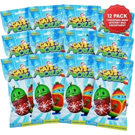 Cats vs Pickles 12 Pack Holiday Christmas 2023 Bean Mystery Bags 4" Plushies