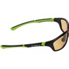 SWISSEYE Sportbrille Drift, inkl. Mikrofaserbeutel, Black matt/Green, One Size