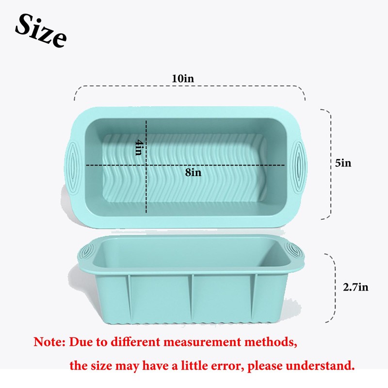 2 Pack Extra Large Ice Block Molds for Ice Bath