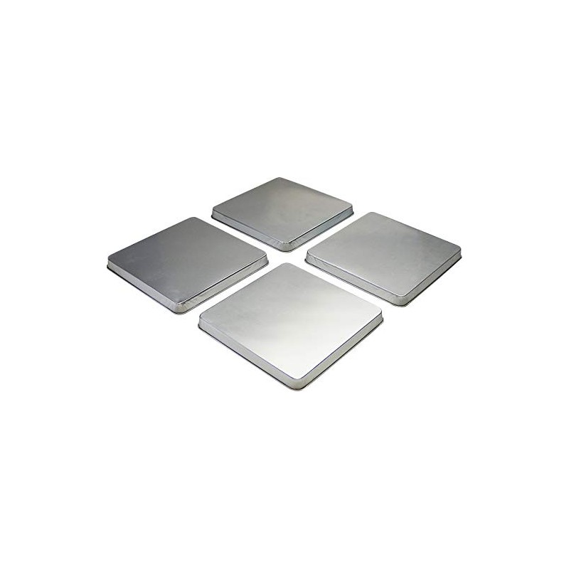 Reston Lloyd Square Gas Stove Burner Covers, Set of 4,
