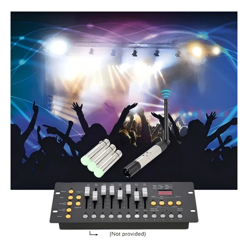 Transmisor Y Receptor Inalámbrico De Luz De Escenario Dmx512