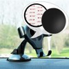 2 Pcs 95mm Adhesive Dashboard Mat Mounting Disc,3.74" Universal Suction