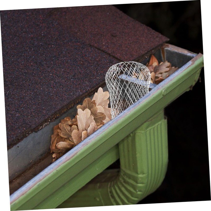 COHEALI 8 Pcs Aluminum Gutter Filter Mesh Leaf Guards Reusable