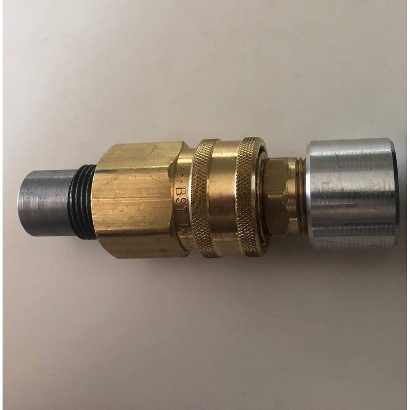 GenExhaust for Honda EU1000i Generator 1-1/2" quick disconnect silicone exhaust