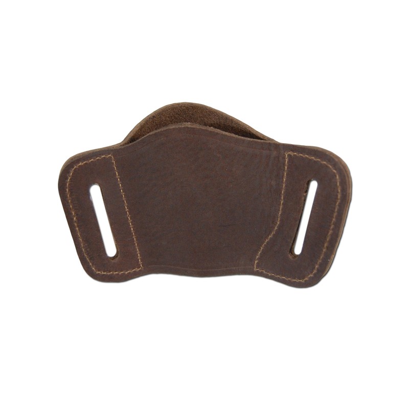 Barsony Brown Leather Quick Slide Holster for HK USP Compact