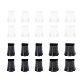 10 Pairs Heel Protectors Heel Protectors for High Heels - Heel Repair Set, Non-Slip Replacement Heel Protector, Heel Protector for Grass Wedding Outdoor Activities - Xx/XS/S/M/L Size